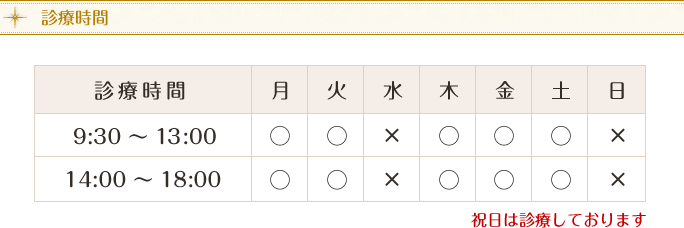 診療時間